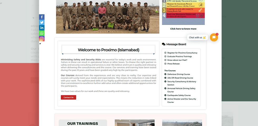 Proximo.com.pk - Website Design and Development by Abdul Mateen