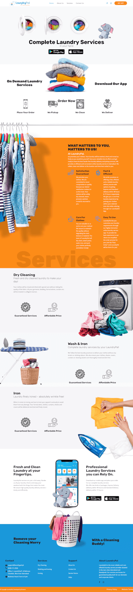 Complete Laundry Services In Islamabad Online LaundryPal-min